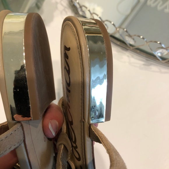 Sam Edelman , DAVINA suede lace up sandals - Picture 8 of 15